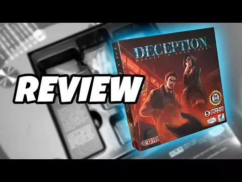 What's in the box...DECEPTION: MURDER IN HONG KONG