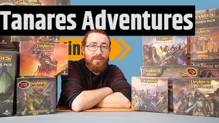 Tanares Adventures & Tanares RPG All In - Unboxing & Crazyness
