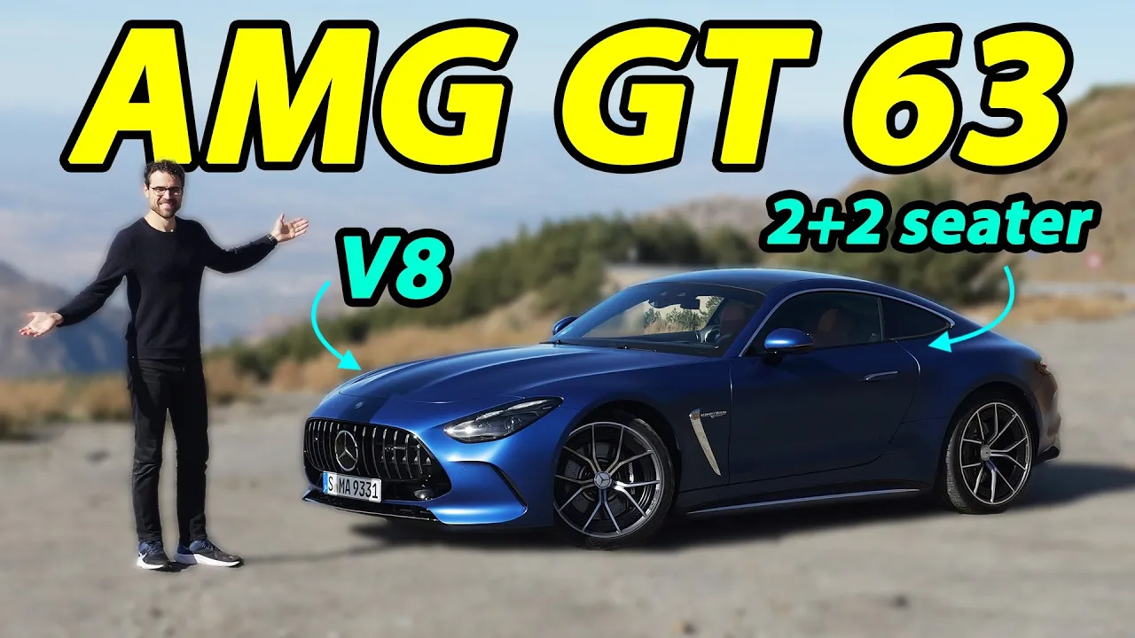 Excuse me, Mr. 911? All-new Mercedes AMG GT 63 driving REVIEW !
