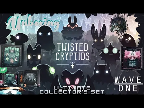 Unboxing Twisted Cryptids Wave One