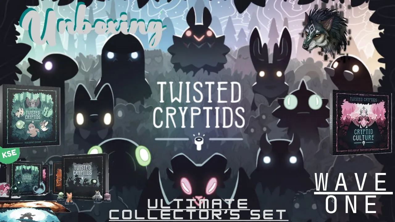 Unboxing Twisted Cryptids Wave One