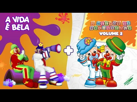 PATATI PATATÁ DVD A VIDA É BELA + O MELHOR DA PRÉ ESCOLA VOL.2 (+60 MIN)