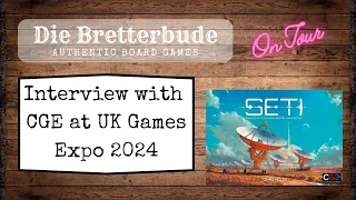 UK Games Expo 2024 - Interview at CGE Booth about SETI