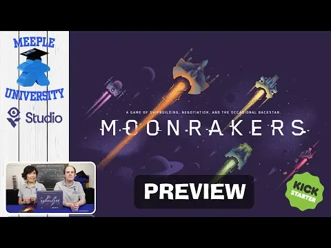 Moonrakers Board Game - Kickstarter Preview Overview