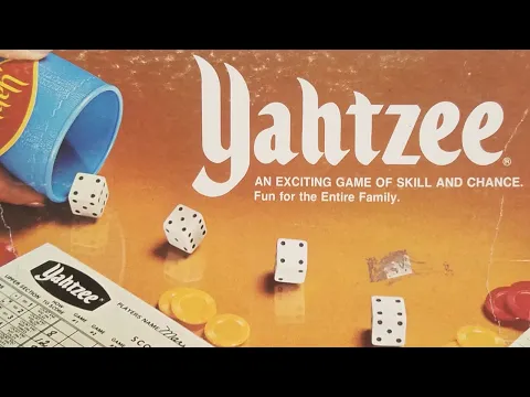 Board Game Archaeology #46 Yahtzee by Lowe / Milton Bradley
