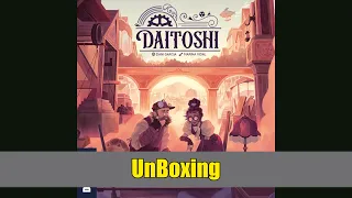 Daitoshi Unboxing ️ Stunning Steampunk Strategy Board Game Revealed!