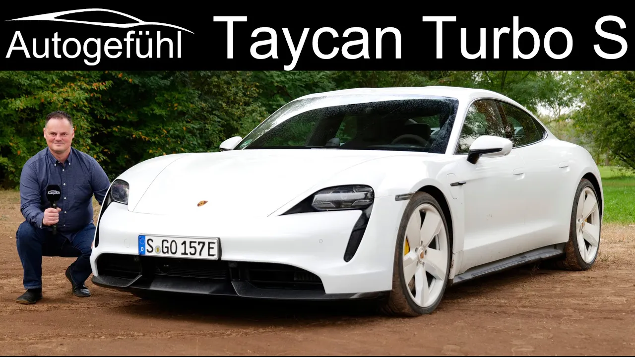 Porsche Taycan Turbo S FULL REVIEW driving the e-Porsche - Autogefühl