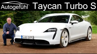 Porsche Taycan Turbo S FULL REVIEW driving the e-Porsche - Autogefühl