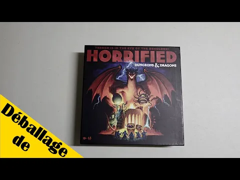 Déballage de Horrified Dungeons & Dragons