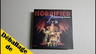 Déballage de Horrified Dungeons & Dragons