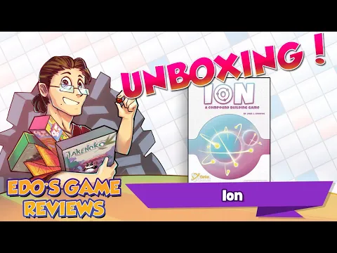 Edo's Ion: A Compound Building Game Unboxing
