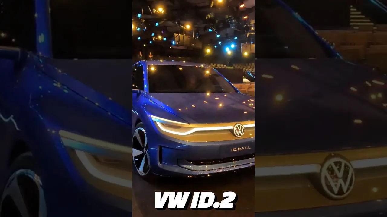 Dieses Elektroauto muss sofort Kommen! VW ID.2  #elektroauto #shorts #shortvideo