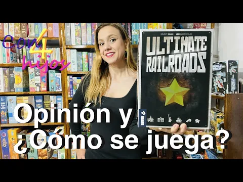 Ultimate Railroads (Devir) Opinión y ¿Cómo se juega? [Colocación de trabajadores]