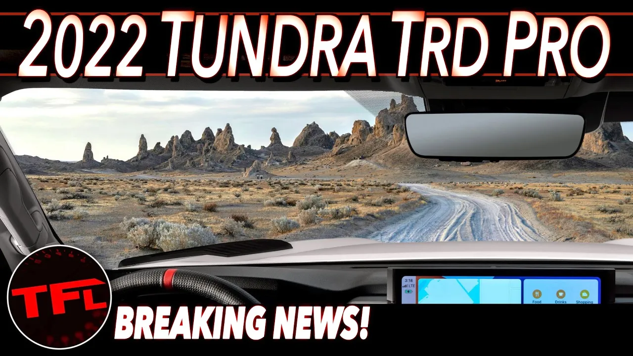 Is the 2022 Toyota Tundra TRD Pro a Ford Raptor Fighter? Here's Your FIRST LOOK INSIDE!