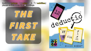 First TakeDeductio | A New Deduction Challenge! | #終極解碼