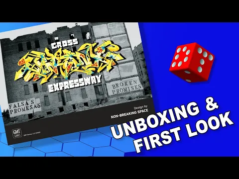 Cross Bronx Expressway UNBOXING and FIRST LOOK | Competitive Strategy Board Game