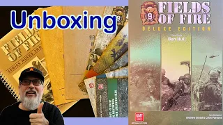 Fields of Fire Deluxe Edition (2025) | GMT Games | Ben Hull | Unboxing this classic solitaire game