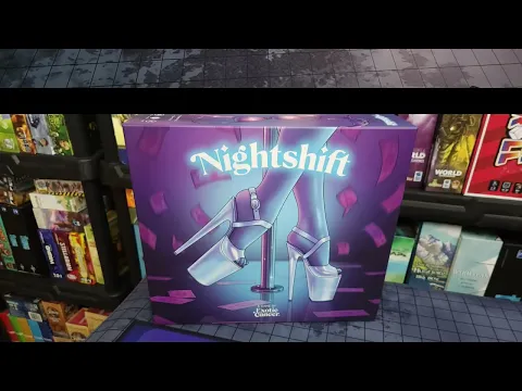 Nightshift Board Game #boardgames #boardgaming #unboxing