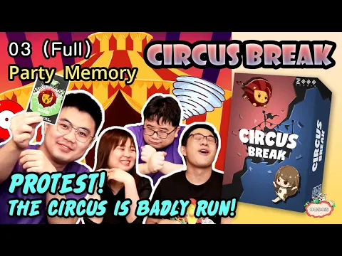 Ep.03 (full) - Protest! The circus is badly run! 🏻‍️Circus Break 逃出馬戲團 ~ 003 [The Teaching Beast]
