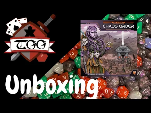 Circadians Chaos Order Board Game Unboxing