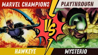 NEW CHANNEL Marvel Champions Playthrough | Hawkeye Vs Expert Mysterio