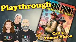 Flash Point: Golden State Heroes Playthrough “Tunnel Vision” | Cave-In Rescue & Trapped Cars!