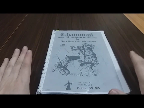 How to play Chainmail (Part 1 - Rules)