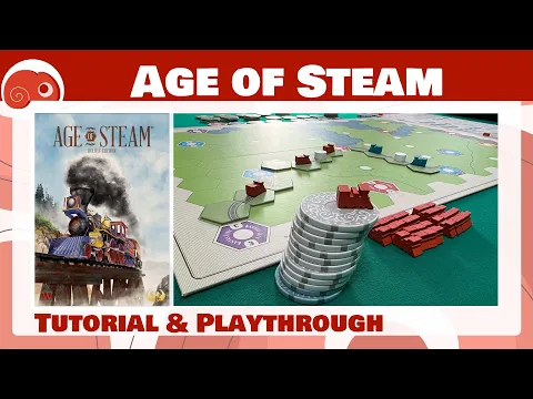 Age of Steam - Rust Belt Map - Partita con 3 giocatori