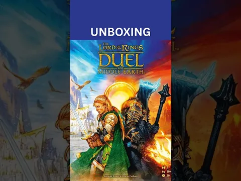 7 Wonders Duel Meets Tolkien: 30-Second #Unboxing The Lord of the Rings: Duel for Middle-earth #lotr