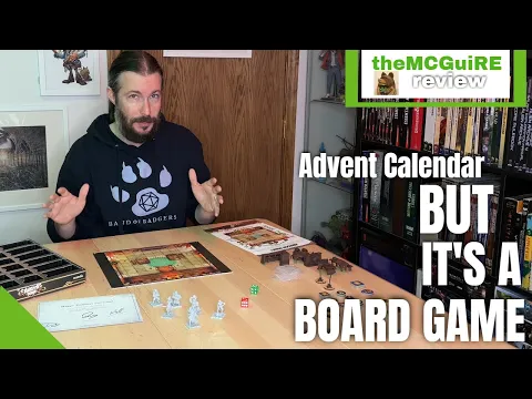 Mantic games made an AWESOME advent calendar BOARD GAME