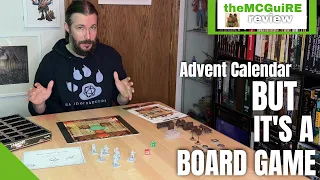Mantic games made an AWESOME advent calendar BOARD GAME