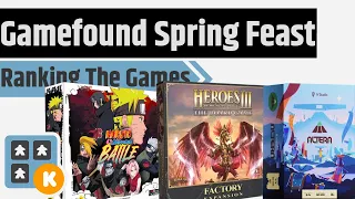 Ranking the Games in the 2026 Gamefound Spring Feast