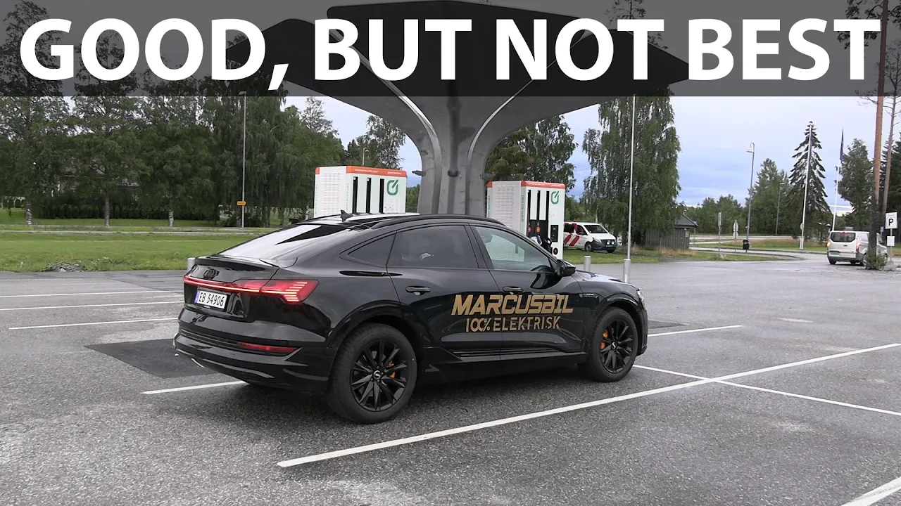 Audi e-tron 50 Sportback acceleration and noise test