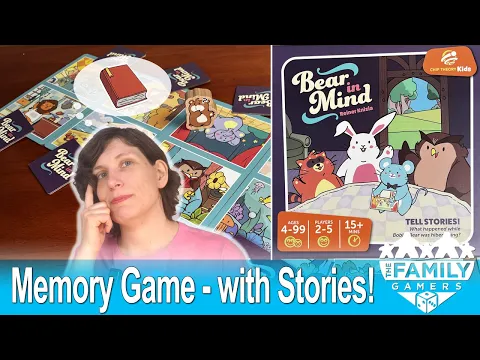 Bear In Mind - a memory game for all ages - How to Play & Review