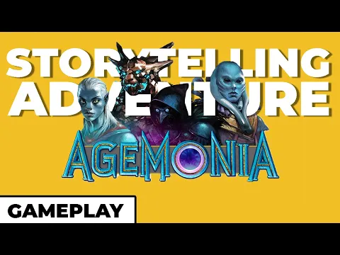This Game is Beautiful - Agemonia Advanced Gameplay with @BoardGameCo