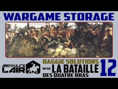 Wargaming Storage 12 | Baggie Solutions with La Bataille des Quatre Bras & Fatal Alliances