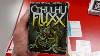 Cthulhu fluxx at the UKGE How to set up, play and review by * AmassGames *