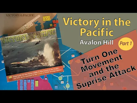 Victory In the Pacific Turn 1 and Speical Air Raid turn