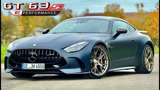 2026 Mercedes AMG GT 63 SE PERFORMANCE // 319KM/H REVIEW on AUTOBAHN