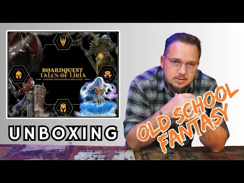 Unboxing BoardQuest: Tales of Liria – Das Tor in eine neue Fantasy-Welt! #talesofliria #boardquest