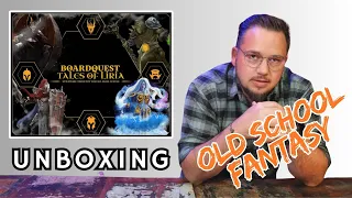 Unboxing BoardQuest: Tales of Liria – Das Tor in eine neue Fantasy-Welt! #talesofliria #boardquest