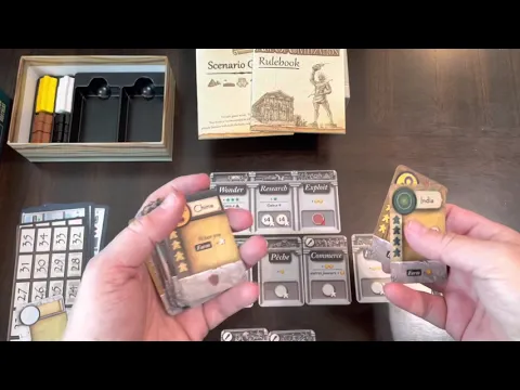 A Glimpse of My Obsession for Civ/Empire Building Games & Unboxing Age of Civilization (Ice Makes)