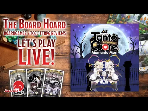 [Tanto Cuore] Playing the Memento Mori expansion! Handcam! (Yuki & Yuna | Twin Vtubers)