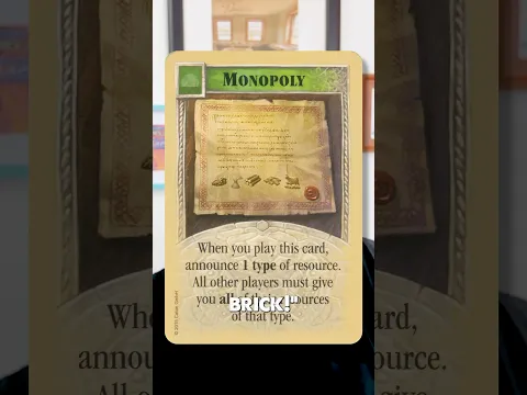 Catan: My Favourite Card