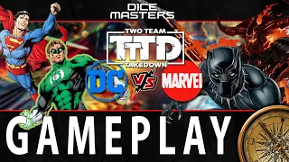 Dice Masters Two Team Takedown Marvel vs DC Gameplay | Round 2 | Epic Dice Battles!