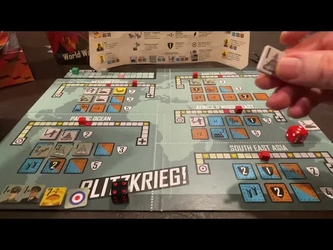 Playthrough of Paolo Mori’s Blitzkrieg in 20 Minutes (almost)