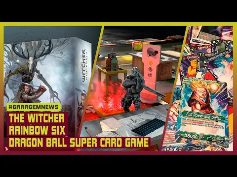 The Witcher / Rainbow Six / Dragon Ball Super Card Game | Garagem News