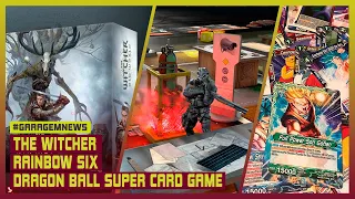 The Witcher / Rainbow Six / Dragon Ball Super Card Game | Garagem News
