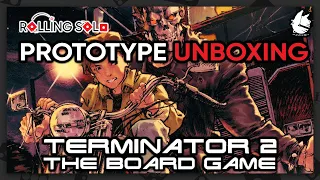 Terminator 2: The Board Game (Judgement Day) | Prototype Unboxing
