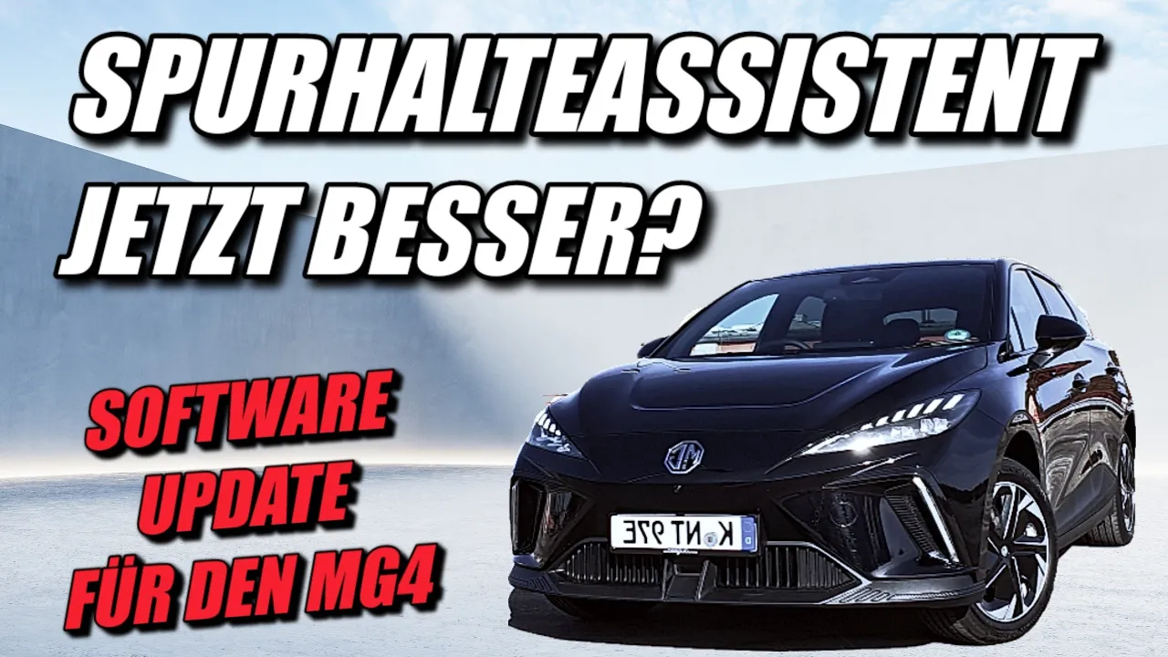 Das langersehnte UPDATE für den MG4 Spurhalteassistenten ist da! #elektroauto #electriccar